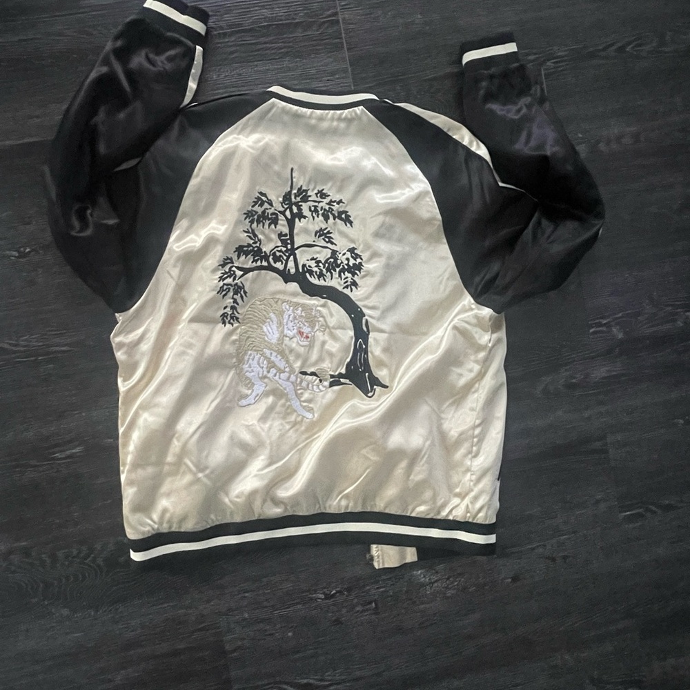 Standard Issue Satin Bomber Jacket - Picture 3 of 3